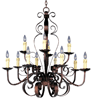 20620OI Aspen Chandelier