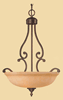 1003RBZ Courtney Lakes Uplight Pendant
