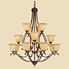 1016RBZ Courtney Lakes Chandelier