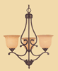 1023RBZ Courtney Lakes Chandelier