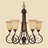 1055RBZ Chateau Chandelier
