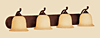 1074RBZ Bath Light