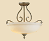 1133VI Courtney Lakes Semi-Flush Light