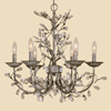 1976SM Six Light Chandelier