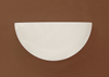 581WH White Pocket Sconce