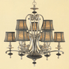 639SN-BK Woodward Chandelier