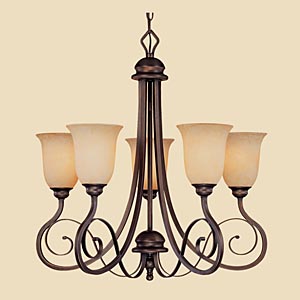 1055RBZ Chateau Chandelier