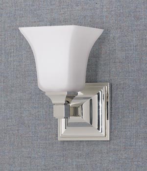 VS12401PN American Foursquare Bath Light