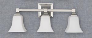VS12403PN American Foursquare Bath Light