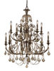 5119-EB-GTS St. Regis Crystal Chandelier