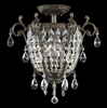 Crystal Semi Flush Ceiling Lights