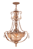 5664-EG Venetian Crystal Hanging Light