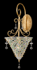 5901-BG-PET Signature Crystal Sconce