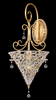 5901-BG-RUT Signature Crystal Sconce