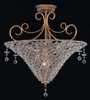 5903-BG-VLV Signature Crystal Ceiling Light