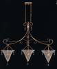 5913-BG-RUT Signature Crystal Hanging Light