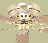CU52BB5 Hugger Ceiling Fan