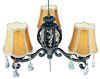 ECK898AV Three Arm Fan Light Kit