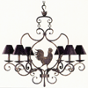 7764KB Country French Oval Chandelier