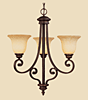 1203RBZ Oxford Chandelier