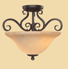 2012BK Spivey Hall Semi Flush Light