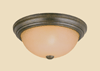 5063BG Burnished Gold Flush Light