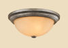 5063SM Silver Mist Flush Light