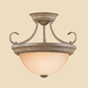5091CC Cape Coral Semi Flush Light