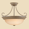 5095CC Cape Coral Semi Flush Light