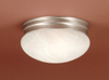 541SN Satin Nickel Flush Ceiling Light