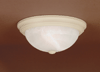 563KH Khaki Flush Ceiling Light