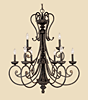 7009BG Brunswick Chandelier