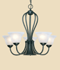76BK Main Street Chandelier