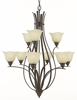 F2052-6+3GBZ Morningside Chandelier