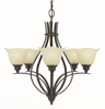 F2055-5GBZ Morningside Chandelier