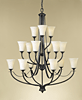 F2254/6+6+3ORB  Barrington Chandelier