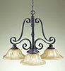 F2272/3AF Kings Table Chandelier