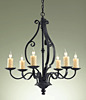 F2275/6AF  Kings Table Chandelier