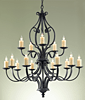 F2279/10+5AF  Kings Table Chandelier