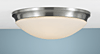 FM273BS  Barrington Flush Ceiling Light