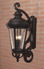 OL1905BK Castle Outdoor Wall Lantern