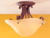SF177CB Tuscan Villa Semi Flush Ceiling Light