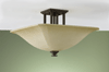 Arts & Crafts Semi Flush Ceiling Lights