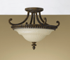 SF239WAL Drawing Room Semi Flush Ceiling Light