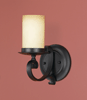 WB1310BK Colonial Manor Wall Sconce