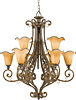 FS5009ML Flourish Chandelier