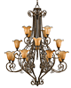 FS5016ML Flourish Chandelier