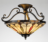 TF1040IB Felice Tiffany Ceiling Light