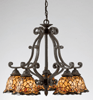 TF5002IB Monaco Tiffany Chandelier
