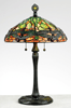 TF6784VB Green Dragonfly Tiffany Table Lamp